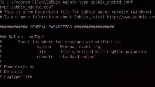 Zabbix Config